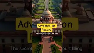 What is AOR? | Advocate on Record Explained 🇮🇳⚖️ #Shorts