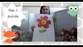 Day 1: Flower Directed Drawing & Flower Exploration