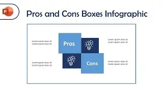 How to Create a Pros and Cons Boxes Infographic in PowerPoint