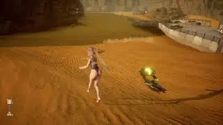Stellar Blade quicksand float glitch