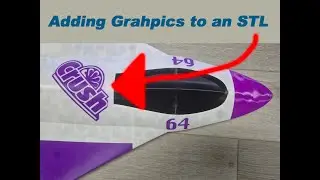 Using free programs to add graphics to an STL