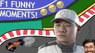 F1 FUNNY MOMENTS (f1 2019 game)