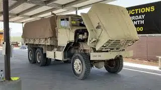 1984 AM General M923 5 TON Cargo Truck For Virtual Online Auction June 11, 2022