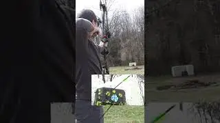80 yards with a hinge. #asmr #asmrsounds #hunting #archery #bowhunting