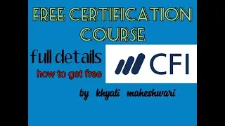 Corporate Finance Institute - CFI Free Online Courses | Accounting, Financial,  free certificate