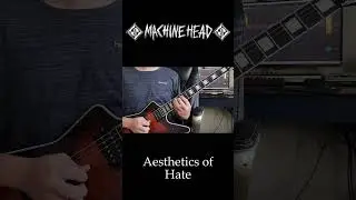 Aesthetics of Hate by Machine Head  #metal #guitarcover #guitar #shorts #music #musician