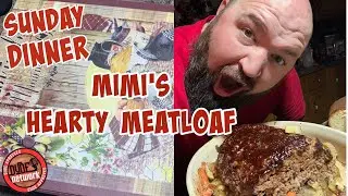 Семейный ужин: мясной рулет от Мими с олениной и жареными овощами.