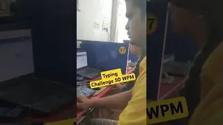 50 WPM Typing Speed Challenge | #englishtypingcourse #learnhindityping #typingspeed #hindi_typing