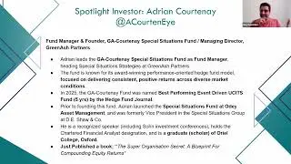 Adrian Courtenay, September 2025 interview with Maj Soueidan, Co-founder, GeoInvesting