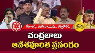 TDP - Janasena Sabha | తన స్పీచ్ తో జగన్ ను చెడుగుడు ఆడుకున్న చంద్రబాబు | News18 Telugu