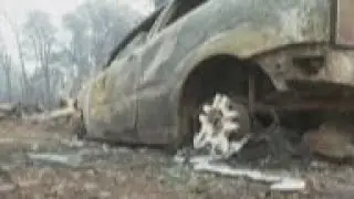Rural California town nearly wiped out by wildfire