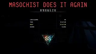 Sprint Mode (SS Rank) - Tetris Effect - (With Commentary)