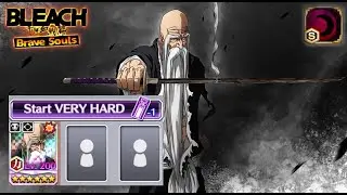 Genryusai Yamamoto Bankai 5/5 SOLO Very Hard Guild Quest Quincy Meele Easy Clear! Bleach Brave Souls
