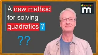 A new way of solving quadratic equations?