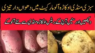 Potato mandi rate aalu mandi rate potato price today okara mandi Punjab 28.01.2026