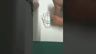 how to draw Naruto's hair