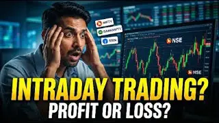 Why 90% Intraday Traders Lose Money in India (My First Trading Lesson) #intradaytrading #beginners