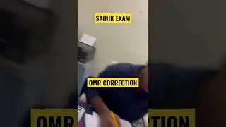 SAINIK EXAM OMR CORRECTIONS #shorts #army #sainik #sainikschool #defence #india #aissee