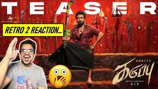 Karuppu tamil teaser reaction | Suriya | RJB | Trisha | Dream Warrior Pictures #karuppu #tamilmovie
