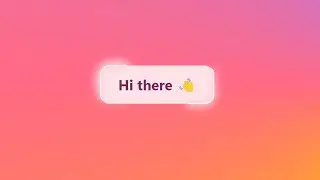 Animated Glowing Border // Easy to Customize CSS Effect