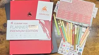 Clever Fox Planner UNBOXING - Let's unbox my new planner and stationary supplies