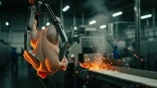 Inside the KFC Chicken Factory: From Raw Poultry Processing to Crispy Perfection (Full Process) 