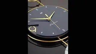 Simple And Modern Decoration Home Clock Wall Hanging Nordic Light Luxury Art Wall Watch Fashion Crea