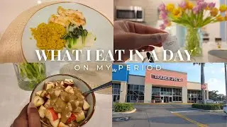 What I Eat in a Day On My Period | Anti-inflammatory + Iron-Rich Meals