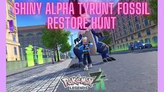SHINY ALPHA TYRUNT FROM FOSSIL RESTORES! - Pok&eacute;mon Legends: Z-A