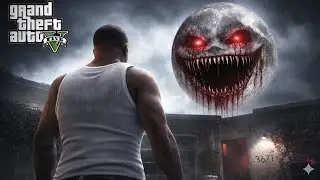 Franklin Finds A Strange Moon In GTA 5 ! (GTA 5 MODS)