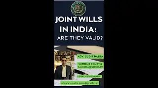 Are Joint Wills Valid in India? Key Insights & Legal Advice Explained! #will #jointwill #property