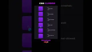 CSS Cursor 🎯 