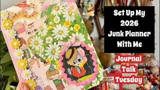 Setting Up My Junk Planner for 2026 / Last Journal Talk Tuesday of 2025 / Easy Journaling