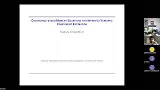 Covariance based Moment Equations for Improved Variance Component Estimation, Sanjay Chaudhuri, NUS.