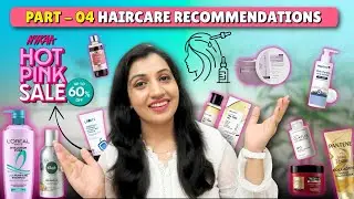 Top Haircare Picks from Nykaa Hot Pink Sale July 2025 || Best Shampoos, Conditioners, Serums & Masks