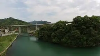 全景视频航拍制作6K，无后期。Panoramic video aerial photography production 6K