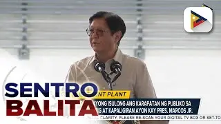 Aglipay Sewage Treatment Plant, pinasinayaan ni PBBM; nasa 652K residente sa Metro Manila...