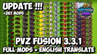 UPDATE!!! PVZ FUSION 3.3.1 FULL MODS ADD-ON + ENGLISH TRANSLATE - Plants Vs Zombies Fusion