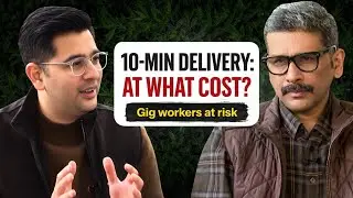 Raghav Chadha | What the 10-Minute Delivery Promise Is Doing to Gig Workers | #gigworkers