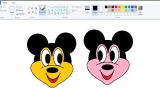 MS Paint Drawing | Step by Step Computer Drawing