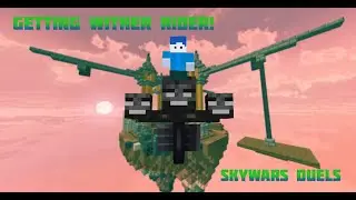 Getting WITHER RIDER Victory Dance in Hypixel Skywars Duels