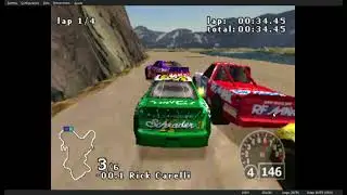 Gameplay de Nascar Rumble