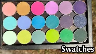 VIPGLITZ N GLAM | Matte Eyeshadow Swatches