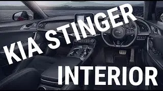 Kia Stinger interior 2018 | Parkers