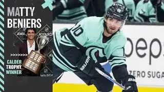 Hingham's Matty Beniers Wins Calder Trophy, Makes Massachusetts Prep History