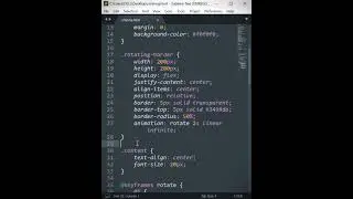 Rotating Border | HTML CSS JAVASCRIPT