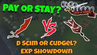 Pay or Stay #32 | Dragon Scimitar vs Sarachnis Cudgel | OSRS NMZ