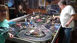 H.o. slot car racing 12/13/25 kids racing Tycho 440 cars