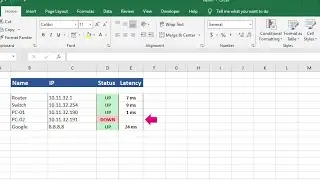 Как контролировать свои IP-адреса с помощью Microsoft Excel