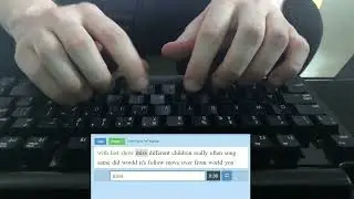 Matias Secure Pro Typing Demonstration